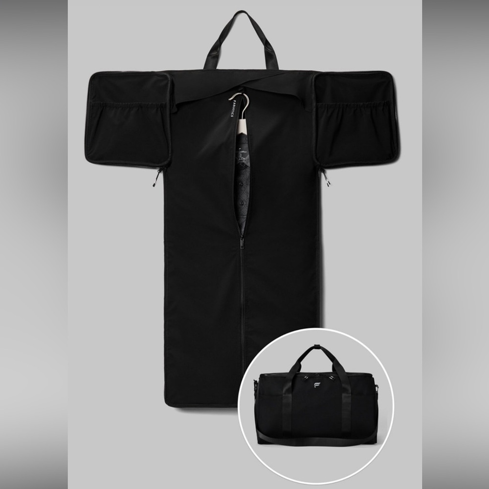 FABLETICS NWT Convertible Travel Bag Black - Picture 5 of 11